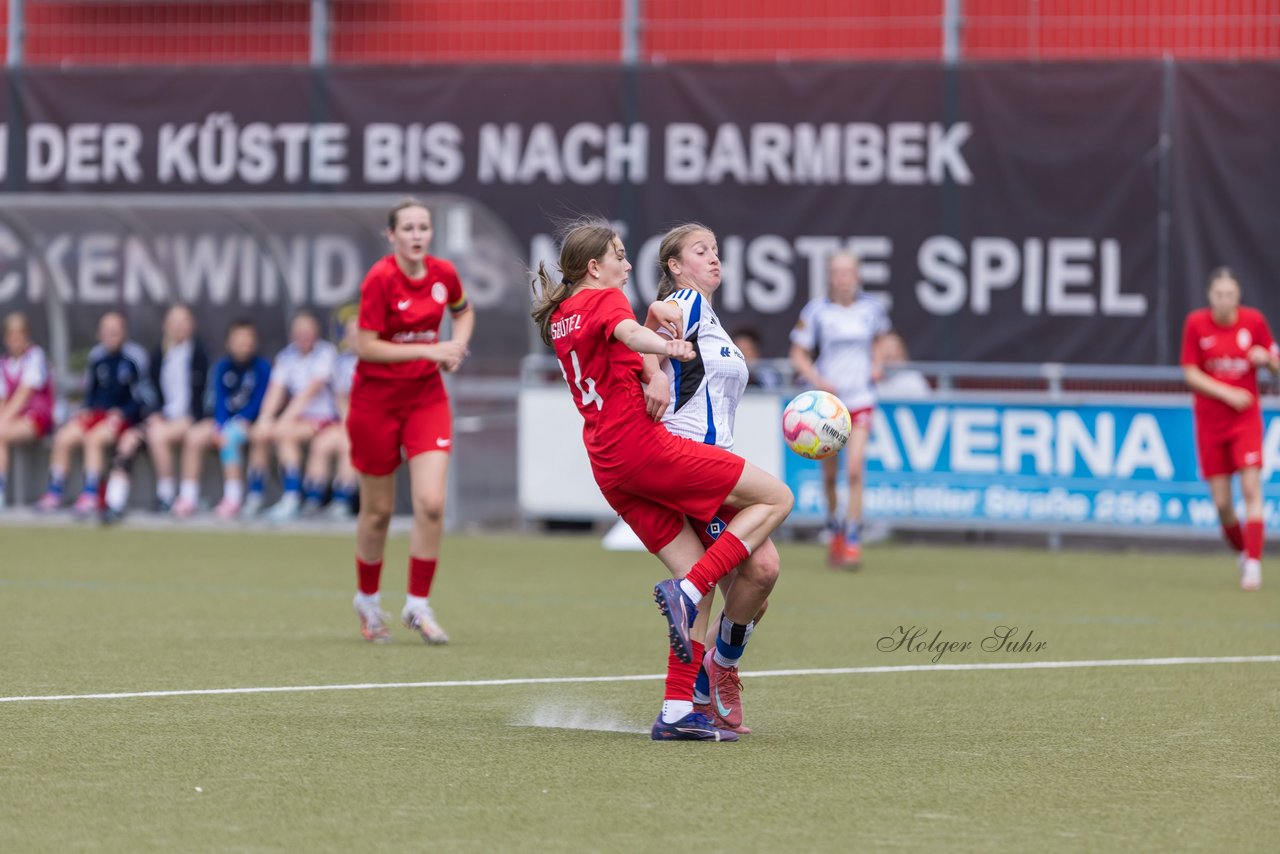 Bild 293 - wBJ Lotto Pokal Finale  Eimsbuetteler TV - Hamburger SV : Ergebnis: 0:3